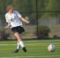 Soccer Girls varsity 5 Royalty Free Stock Photo