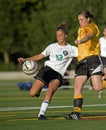 Soccer Girls Varsity Royalty Free Stock Photo