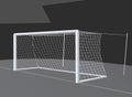 Soccer goal.