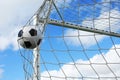 Soccer gool Royalty Free Stock Photo