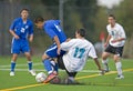 Soccer high school 1 Royalty Free Stock Photo