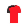 Soccer jersey template. Mock up Football uniform for football club.On white background.