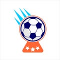 Soccer Icon 3 Royalty Free Stock Photo