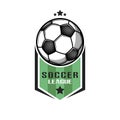 Soccer logo design template