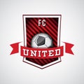 Soccer logo, football emblem