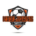 Soccer logo. Football hooligans spirit