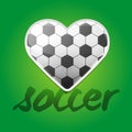 Soccer Love Background