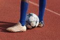Soccer player Royalty Free Stock Photo
