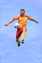 Soccer player Royalty Free Stock Photo