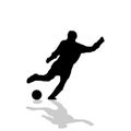 Soccer player Royalty Free Stock Photo