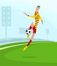 Soccer Player Royalty Free Stock Photo