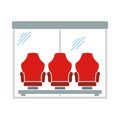 Soccer Player`s Bench Icon