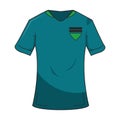 Soccer player tshirt sport clothes