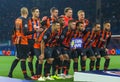 Soccer players FC Shakhtar Donetsk