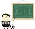Soccer referee teaching