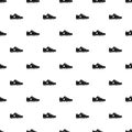 Soccer shoe pattern vector