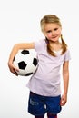 Soccer spirit Royalty Free Stock Photo