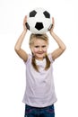 Soccer spirit Royalty Free Stock Photo