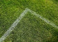 Soccer Square Angle Royalty Free Stock Photo