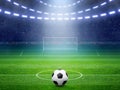 Soccer stadium Royalty Free Stock Photo