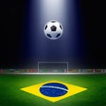 Soccer stadium Royalty Free Stock Photo