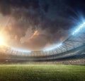 Soccer stadium 1 Royalty Free Stock Photo