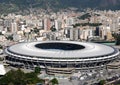 Soccer stadium Maracan Royalty Free Stock Photo