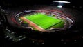 Famous Soccer Stadium In Sao Paulo Brazil. Sao Paulo Stadium. Royalty Free Stock Photo
