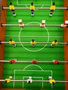 Soccer table board game for children Royalty Free Stock Photo