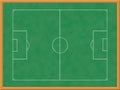 Soccer tactics board