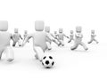 Soccer team. Sport concept