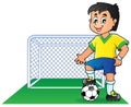 Soccer theme image 1