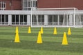 Soccer training field Royalty Free Stock Photo