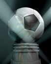 Soccer trophy Royalty Free Stock Photo