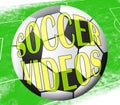 Soccer Videos Showing Football Recordings 3d Illustration Royalty Free Stock Photo