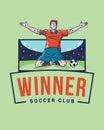 The soccer winner