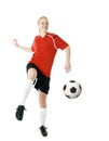 Soccer woman