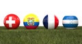 Soccer wordl cup balls