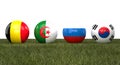 Soccer wordl cup balls