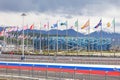 Sochi. Olympic area and automotive circuit Formula 1