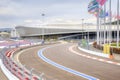 Sochi. Olympic area and automotive circuit Formula 1