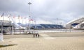 Sochi. Olympic area and automotive circuit Formula 1