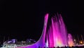 Sochi Olympic Park. Light and music fountain, Russia