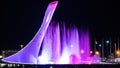 Sochi Olympic Park. Light and music fountain, Russia