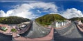 Sochi. Panorama 360 degree air. Royalty Free Stock Photo