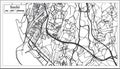 Sochi Russia City Map in Retro Style. Outline Map Royalty Free Stock Photo