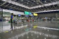 Sochi, Russia - June 6. 2018. empty check-in counters in international airport Adler Royalty Free Stock Photo