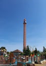Sochi, Russia - June 1 , 2021: Sochi theme park with attractions. Krasnodar Territory, Russia.