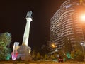 SOCHI, RUSSIA - September 26, 2019: A monument, Saint Michael the Archangel