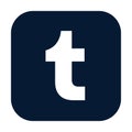 tumblr icon vector logo